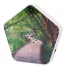 Máquina de sons Olympia Sounds of Nature, branco, dimensões compactas 135×30×130 mm