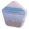 Máquina de sons Olympia Sounds of Nature, branco, dimensões compactas 135×30×130 mm