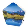 Máquina de sons Olympia Sounds of Nature, branco, dimensões compactas 135×30×130 mm