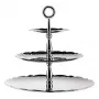Alessi Dressed suporte de três andares, aço inoxidável (MW52/3)