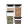 Caixa quadrada de plástico Brabantia Tasty+