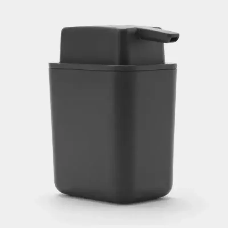 Brabantia 302503 doseador de sabão de cozinha, cinzento escuro