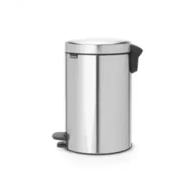 Balde do lixo Brabantia 112041 12 L redondo aço inoxidável