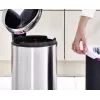Balde do lixo Brabantia 112041 12 L redondo aço inoxidável