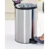 Balde do lixo Brabantia 112041 12 L redondo aço inoxidável