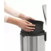 Balde do lixo Brabantia 112041 12 L redondo aço inoxidável