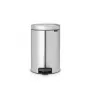 Balde do lixo Brabantia 112041 12 L redondo aço inoxidável
