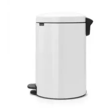 Balde do lixo Brabantia 111846 20L redondo branco