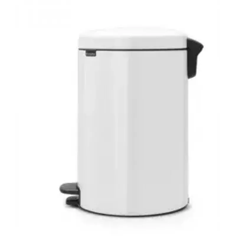 Balde do lixo Brabantia 111846 20L redondo branco