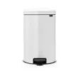 Balde do lixo Brabantia 111846 20L redondo branco