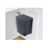 Brabantia 395246 caixote do lixo de encastrar, 10 L, preto