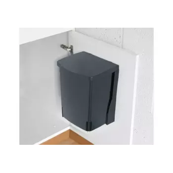 Balde do lixo Brabantia 10L preto 260 mm de largura 210 mm de profundidade 330 mm de altura