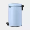 Balde do lixo Brabantia NewIcon 12 L redondo azul