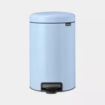 Balde do lixo Brabantia NewIcon 12 L redondo azul