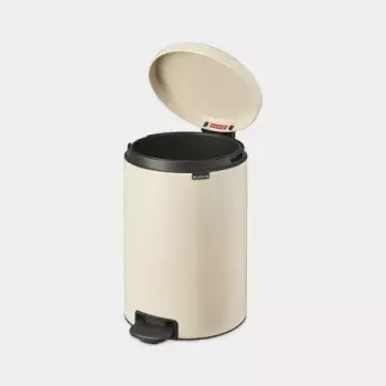 Balde do lixo redondo bege Brabantia NewIcon 20 L