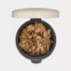 Balde do lixo redondo bege Brabantia NewIcon 20 L