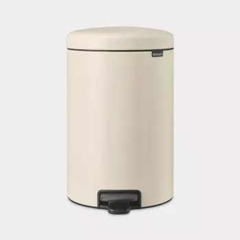 Balde do lixo redondo bege Brabantia NewIcon 20 L