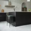 Balde do lixo Brabantia 316067 33L retangular aço inoxidável preto