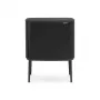 Balde do lixo Brabantia 316067 33L retangular aço inoxidável preto