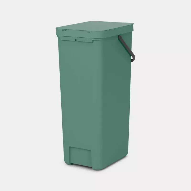Brabantia Sort & Go 40 L retangular verde