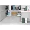 Balde de lixo Brabantia Sort & Go 3 L verde largura 188 mm profundidade 139 mm altura 181 mm