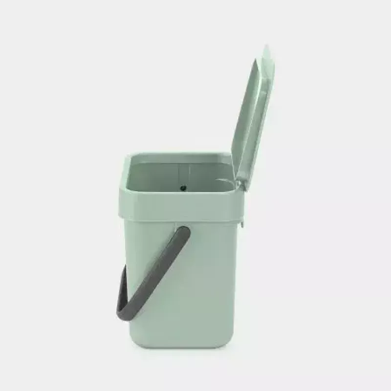 Balde de lixo Brabantia Sort & Go 3 L verde largura 188 mm profundidade 139 mm altura 181 mm