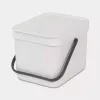 Brabantia Sort & Go 6 L cinzento balde de lixo 200x245x181 mm