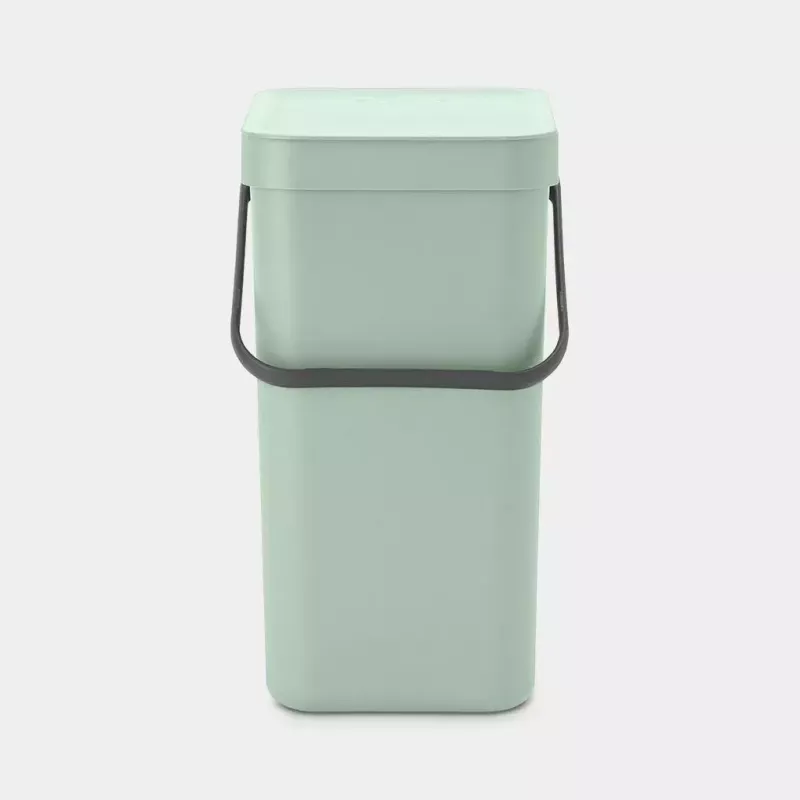 Balde de lixo BRABANTIA Sort & Go 12 L 1 cesto verde 200×249×351 mm