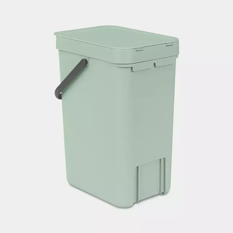 Balde de lixo BRABANTIA Sort & Go 12 L 1 cesto verde 200×249×351 mm