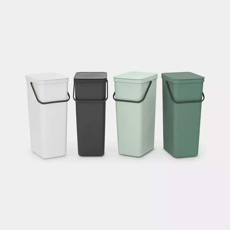 Brabantia Sort & Go 40 L balde de lixo verde 267x341x620 mm