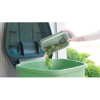 Bidão Brabantia 215803 retangular 1,8 L verde