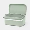 Bidão Brabantia 215803 retangular 1,8 L verde