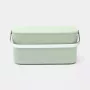 Bidão Brabantia 215803 retangular 1,8 L verde
