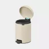 Brabantia NewIcon 5 L balde de lixo redondo bege