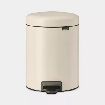 Brabantia NewIcon 5 L balde de lixo redondo bege