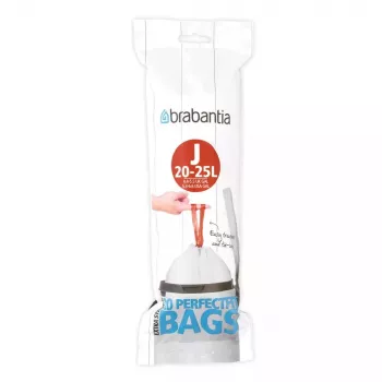 Sacos de lixo Brabantia 115585 23 L branco