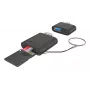 Leitor de cartões 2 em 1 ICY BOX através de interface USB Type-A e USB Type-C