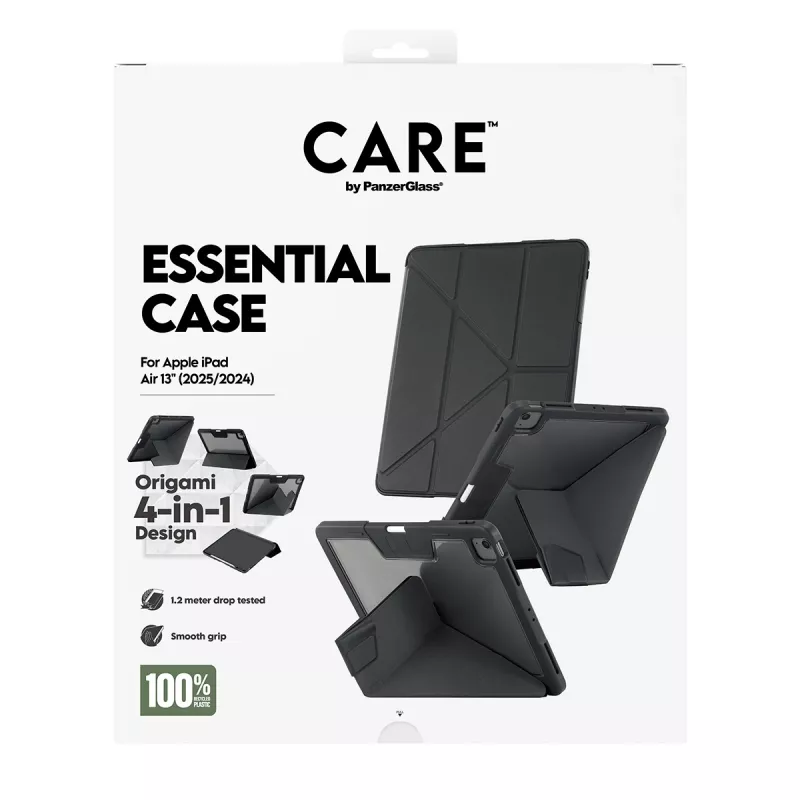 Capa de proteção PanzerGlass CR31677 preto para iPad Air — construção em TPU
