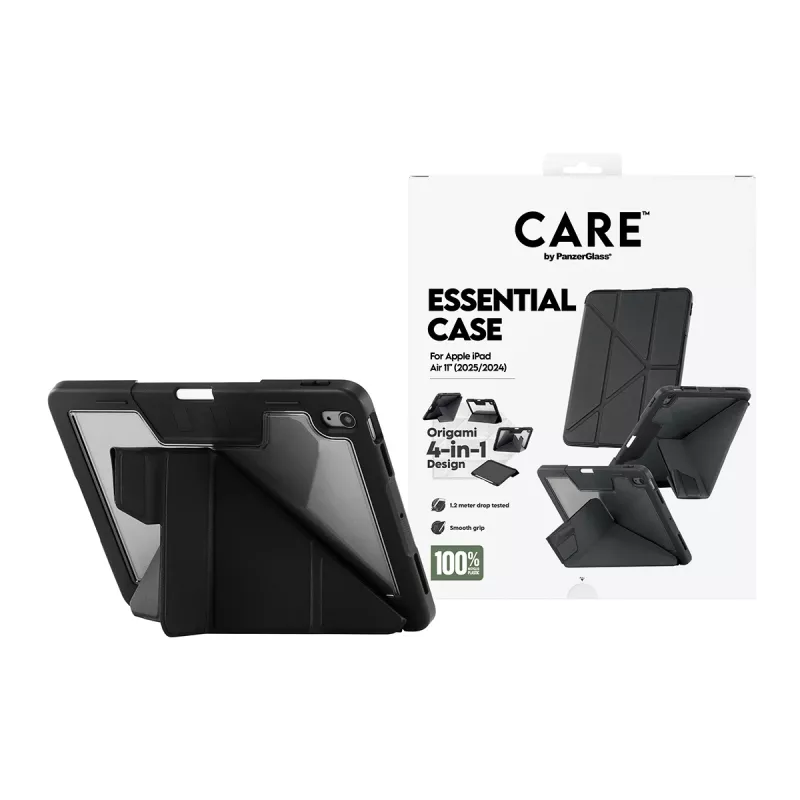 Capa de proteção para tablet PanzerGlass TPU Essential Case CR76640 preto para iPad Air
