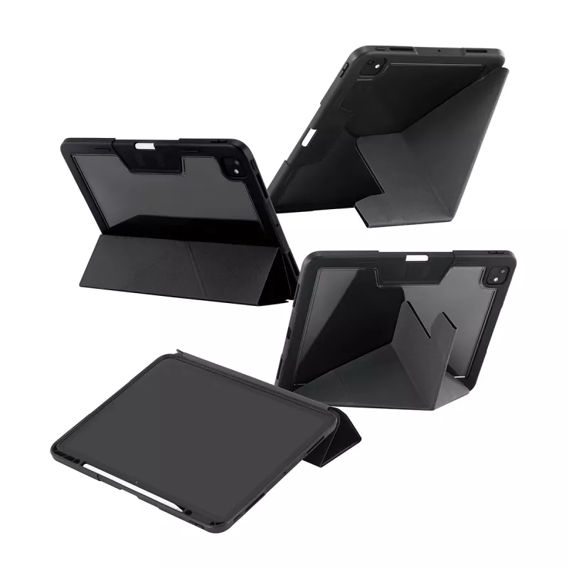 Capa de proteção em TPU PanzerGlass para iPad Pro 13 (2024–2025) — preto