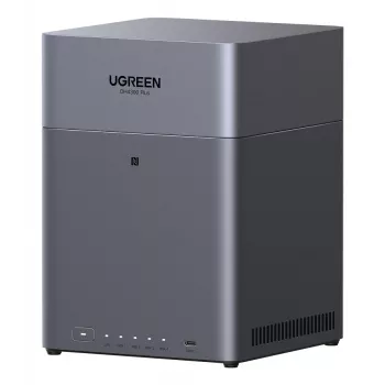 UGREEN NAS DH4300 Plus 4 baías 120TB com 2.5GbE e USB-C