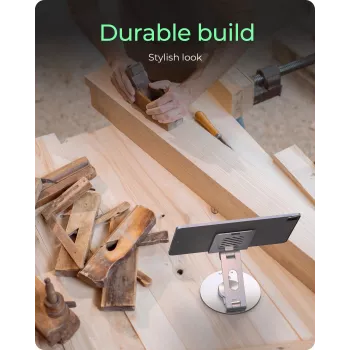 Suporte para smartphone e tablet icybox IB-TH201-R — suporte rotativo 360° para telefones e tablets