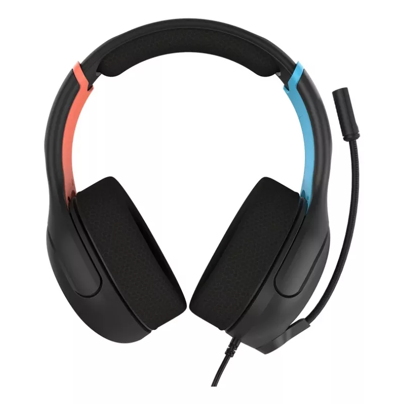 Turtle Beach Airlite Fit Charcoal preto headset gaming com fios com microfone flip-to-mute, conforto over-ear