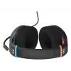 Turtle Beach Airlite Fit Charcoal preto headset gaming com fios com microfone flip-to-mute, conforto over-ear