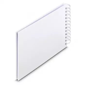 Álbum de fotografias Hama 00009842 branco 50 folhas 10 x 15 encadernação em espiral