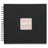 Hama 00009834 Fine Art álbum de fotos de espiral 28x24, 50 páginas pretas, New Black