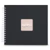 Álbum de fotografias Hama 00009831 preto 50 folhas 10 x 15 encadernação em espiral