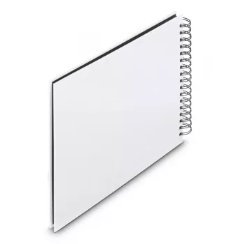 Álbum de fotografias Hama 00009846 branco 100 folhas 10 x 15 encadernação em espiral