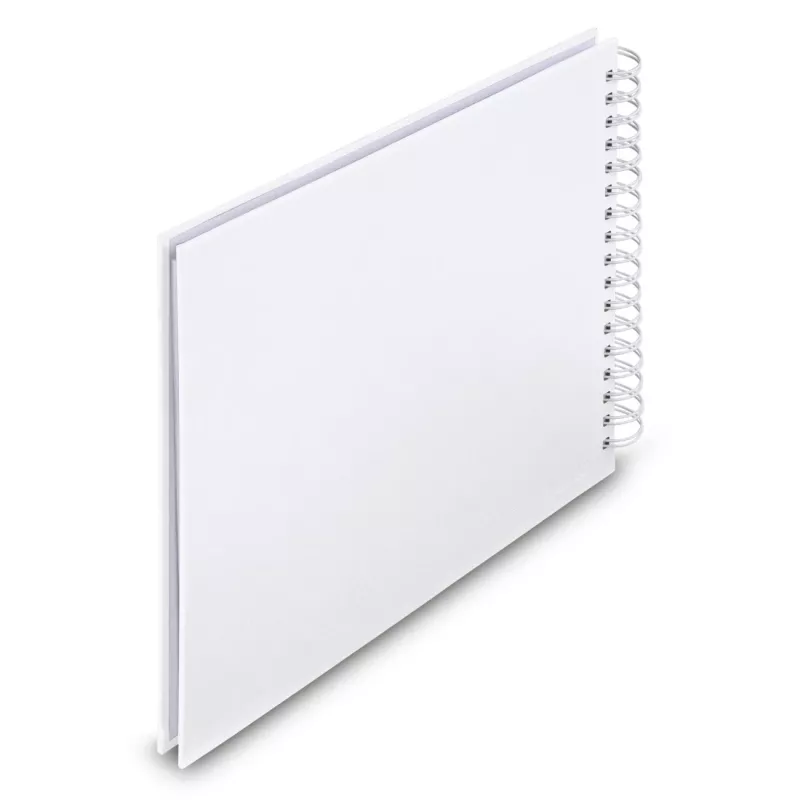 Hama 00009843 Fine Art álbum de fotografias de espiral 28x24, 50 páginas brancas, branco