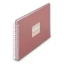Álbum de fotografias Hama 00009855 terracota 50 folhas 10 x 15 encadernação em espiral
